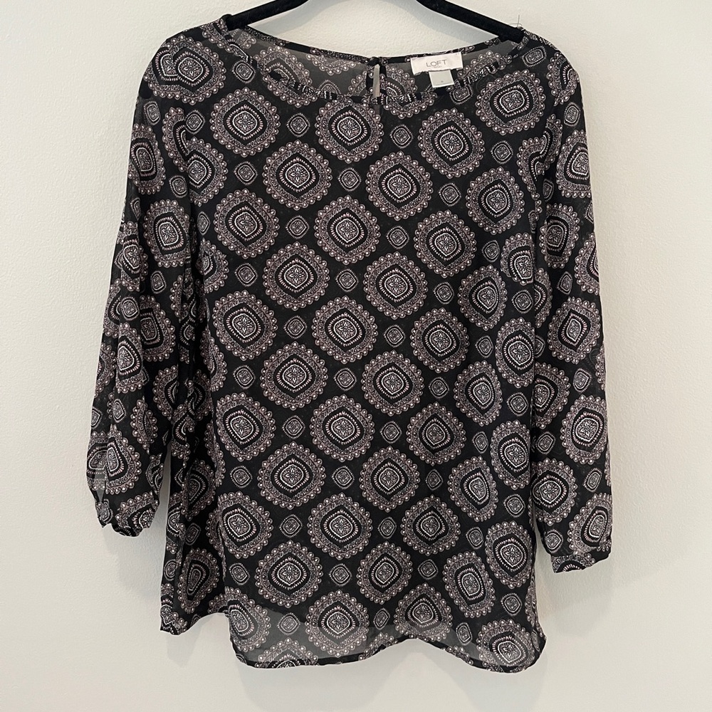 Patterned Blouse